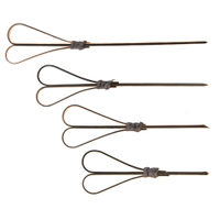 NATURESTAR Herz Fingerfood Spieße 38945,  1 Packung = 100 Stück,  18 cm,  schwarz