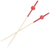 NATURESTAR Kugel Fingerfood Spieße,  9 cm 38926,  1 Packung = 100 Stück,  rot