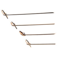 NATURESTAR Loop Fingerfood Spieße 38959,  1 Beutel = 250 Stück,  18 cm,  schwarz