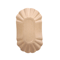 NATURESTAR Pappschalen,  oval 415155,  1 Karton = 8 Packungen à 250 Stück,  105 x 175 x 30 mm