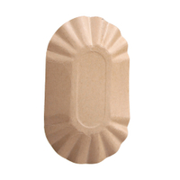 NATURESTAR Pappschalen,  oval 415175,  1 Packung = 250 Stück,  110 x 195 x 32 mm