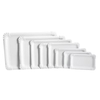 NATURESTAR Pappteller,  rechteckig 41503,  1 Packung = 250 Stück,  26 x 18 cm,  weiß