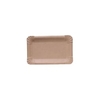 NATURESTAR Pappteller,  rechteckig 415055,  1 Packung = 250 Stück,  10 x 16 cm