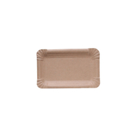 NATURESTAR Pappteller,  rechteckig 415055,  1 Packung = 250 Stück,  10 x 16 cm
