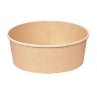 NATURESTAR Salatschale CAESAR,  aus Kraftpapier 416130,  1 Packung = 50 Stück,  1300 ml