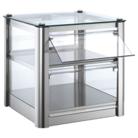Neumärker Backwaren Vitrine Cube Neutral 05-10317NE,  2 Böden
