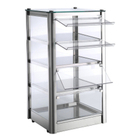 Neumärker Backwaren Vitrine Cube Neutral 05-10353NE,  4 Böden