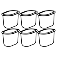 Neumärker Ersatz-Wasserfilter für Profi-Milchaufschäumer 06-70252-00,  1 Packung = 6 Filter