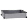 Neumärker Frittierpfanne für Gas Kombi Bräter mit 3 Brennern 01-50482-01,  Maße: 650 x 530 x 150 mm