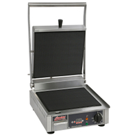 Neumärker Glaskeramik Kontaktgrill Bistro 05-80663,  geriffelte Grillplatten