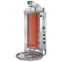 Neumärker Gyrosgrill Edelstahlgehäuse 00-30128,  Modell E3-S: 50kg Fleischkapazität