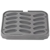 Neumärker Manufaktur Backplatte für Tartlet Basisgerät 31-40604,  T15: 15 Schiffchen à oben Ø 102 mm,  unten Ø 92 mm,  Höhe 16 mm