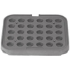 Neumärker Manufaktur Backplatte für Tartlet Basisgerät 31-40605,  T30: 30 Mulden à oben Ø 42 mm,  unten Ø 28 mm,  Höhe 20 mm
