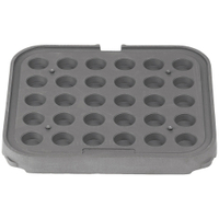 Neumärker Manufaktur Backplatte für Tartlet Basisgerät 31-40605,  T30: 30 Mulden à oben Ø 42 mm,  unten Ø 28 mm,  Höhe 20 mm