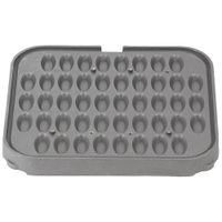 Neumärker Manufaktur Backplatte für Tartlet Basisgerät 31-40607,  T46: 46 Schiffchen à oben Ø 60 mm,  unten Ø 40 mm,  Höhe 10 mm