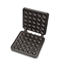 Neumärker Manufaktur Backplattensatz 31-40760,  Waffelbällchen Backplattensatz