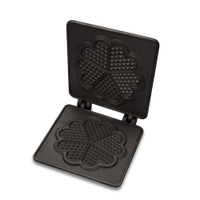 Neumärker Manufaktur Backplattensatz 32-40720,  Große Herzwaffel Backplattensatz