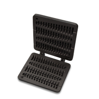 Neumärker Manufaktur Backplattensatz 32-40769,  Waffel am Stiel Backplattensatz