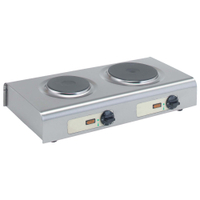 Neumärker Manufaktur Doppelkochplatte 16-00115,  Heizflächen Ø 145 + 180 mm