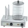 Neumärker Manufaktur Hot-Dog Station mit Toastspießen 13-50152,  Seitliche Stäbe