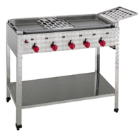 Neumärker Reibekuchen Gasstandbräter 00-50456,  5 Brenner