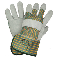 NITRAS AS-3F Rindspaltlederhandschuhe 1302-8,  1 Karton = 72 Paar,  Größe: 8