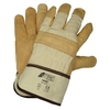 NITRAS Bioworker Rindvolllederhandschuhe 1403BV-10,  1 Packung = 12 Paar,  Größe 10