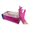 NITRAS CANDY WAVE Nitril Einmalhandschuhe,  magenta 8327-S,  1 Karton = 10 Packungen = 1000 Stück,  Größe: S