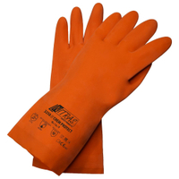 NITRAS "Chem Protect" Säureschutzhandschuhe 3250-8,  1 Karton = 144 Paar,  Größe 8