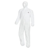 Nitras Chemikalienschutzanzug PROTECT PLUS,  Typ 4B/5B/6B,  weiß 4700-2XL,  1 Karton = 25 Stück,  Größe 2XL,  PSA Kategorie 3
