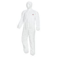 Nitras Chemikalienschutzanzug PROTECT PLUS,  Typ 4B/5B/6B,  weiß 4700-3XL,  1 Stück,  Größe 3XL,  PSA Kategorie 3