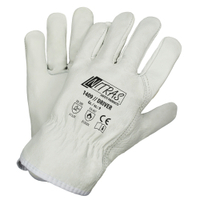 NITRAS "Driver" Rindvolllederhandschuhe 1409,  1 Karton = 60 Stück,  Größe 8