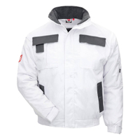 NITRAS Eagle Pilotenjacke,  weiß 7123-XXL,  Größe XXL