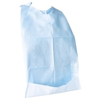 NITRAS Einmal Esslätzchen mit Auffangtasche,  Papier 736640 - Karton,  1 Karton = 10 Beutel à 50 Lätzchen,  500 Lätzchen
