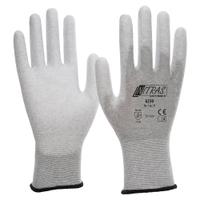 NITRAS ESD-Handschuhe,  Nylon-Carbon-Handschuhe 6230-10,  1 Paar,  Größe XXL (10)