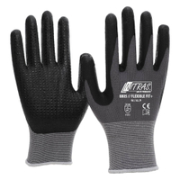 NITRAS Flexible Fit + Strickhandschuh 8805-09,  1 Karton = 144 Paar,  Größe 9