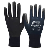 NITRAS FLEXIBLE FIT MF Strickhandschuhe,  dunkelblau 8815-8,  1 Paar,  Größe 8