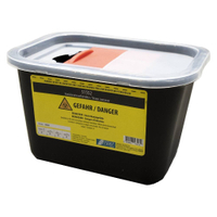NITRAS Kanülen Abwurfbehälter 51552,  Fassungsvermögen: 2 Liter