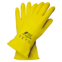 NITRAS Latex-Haushaltshandschuhe 3220-10,  1 Packung = 12 Paar,  Größe XL (10)