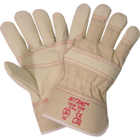 NITRAS Mercedes-Polsterlederhandschuhe 1410TOP-10,  1 Paar,  Größe: 10