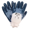 NITRAS Nitrilhandschuhe,  teilbeschichtet 03410-9,  1 Packung = 12 Paar,  Größe 9