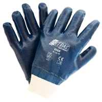 NITRAS Nitrilhandschuhe,  vollbeschichtet 03420-10,  1 Packung = 12 Paar,  Größe 10