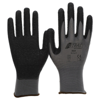 NITRAS Nylonhandschuhe mit Strickbund,  flexibel 3521-7,  1 Packung = 12 Paar,  Größe 7