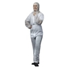 NITRAS PP-Overall mit Kapuze,  weiß 4514-L,  1 Karton = 50 Stück,  Größe: L