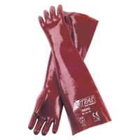 NITRAS PVC-Handschuhe 160245,  1 Paar,  Größe 10