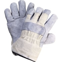 NITRAS Rindspaltlederhandschuhe 1300,  1 Paar,  Einheitsgröße (Gr. 10)