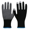 NITRAS SMART SWIPE Strickhandschuhe,  PVC Noppen,  schwarz 6102-10,  1 Paar,  Größe 10