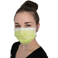 NITRAS SOFT PROTECT Mundschutz,  3-lagig 4325,  Farbe: fresh green