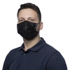 NITRAS SOFT PROTECT PLUS Mundschutz,  3 lagig 4338,  1 Karton = 10 x 50 Stück = 500 Stück,  Farbe: schwarz