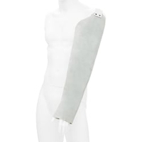 NITRAS Spaltleder- Armschoner 2419,  1 Paar